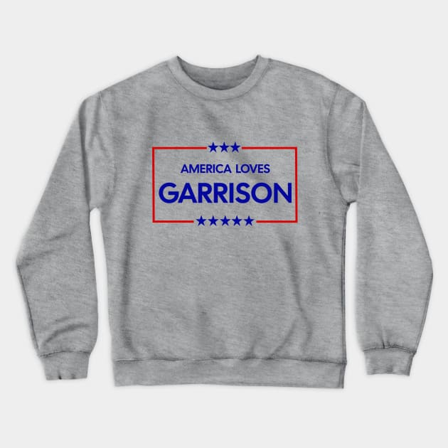 America Loves Garrison Crewneck Sweatshirt by Brookcliff